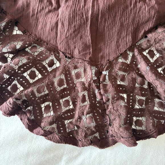 Free People - River Concertible Skirt - Brown - Picture 7 of 8